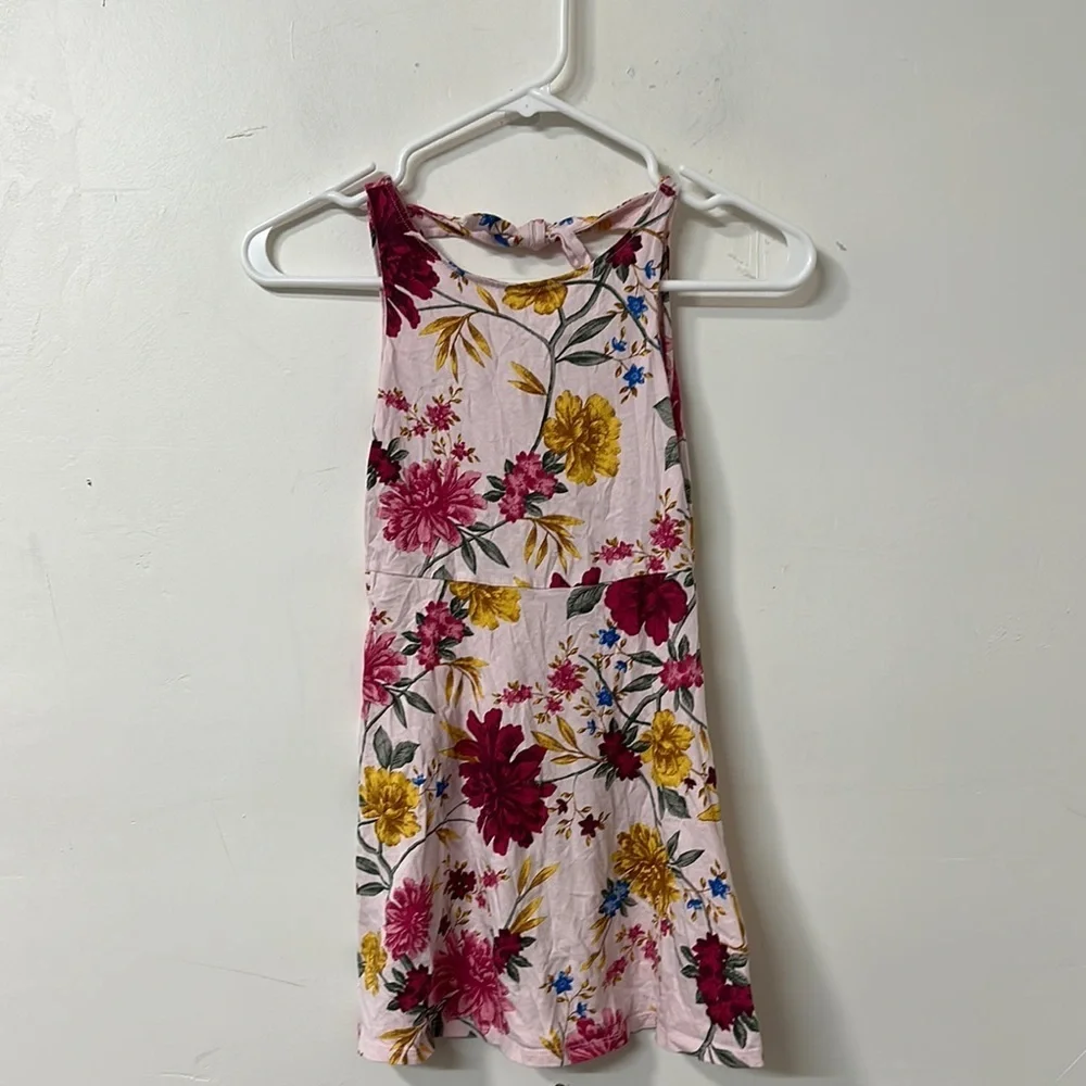Old Navy Pink Floral Dress